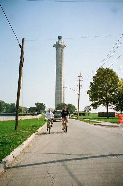 Doug and Ash with Perry_s Monument.jpg